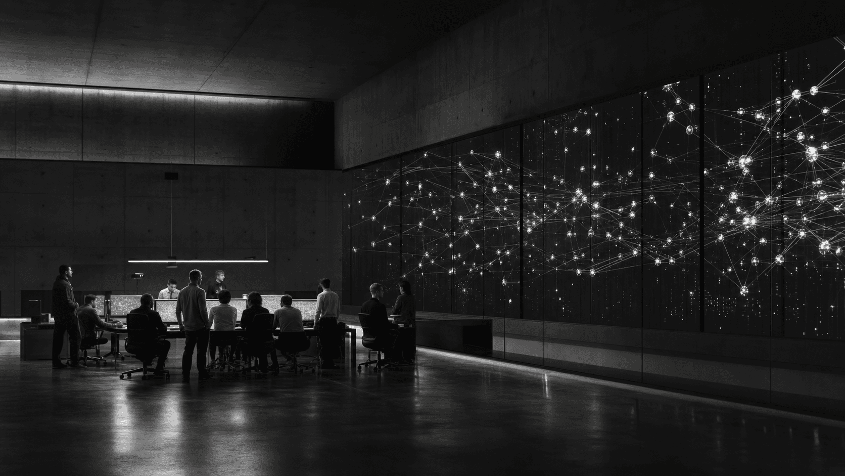 Nine people. Enterprise reach.